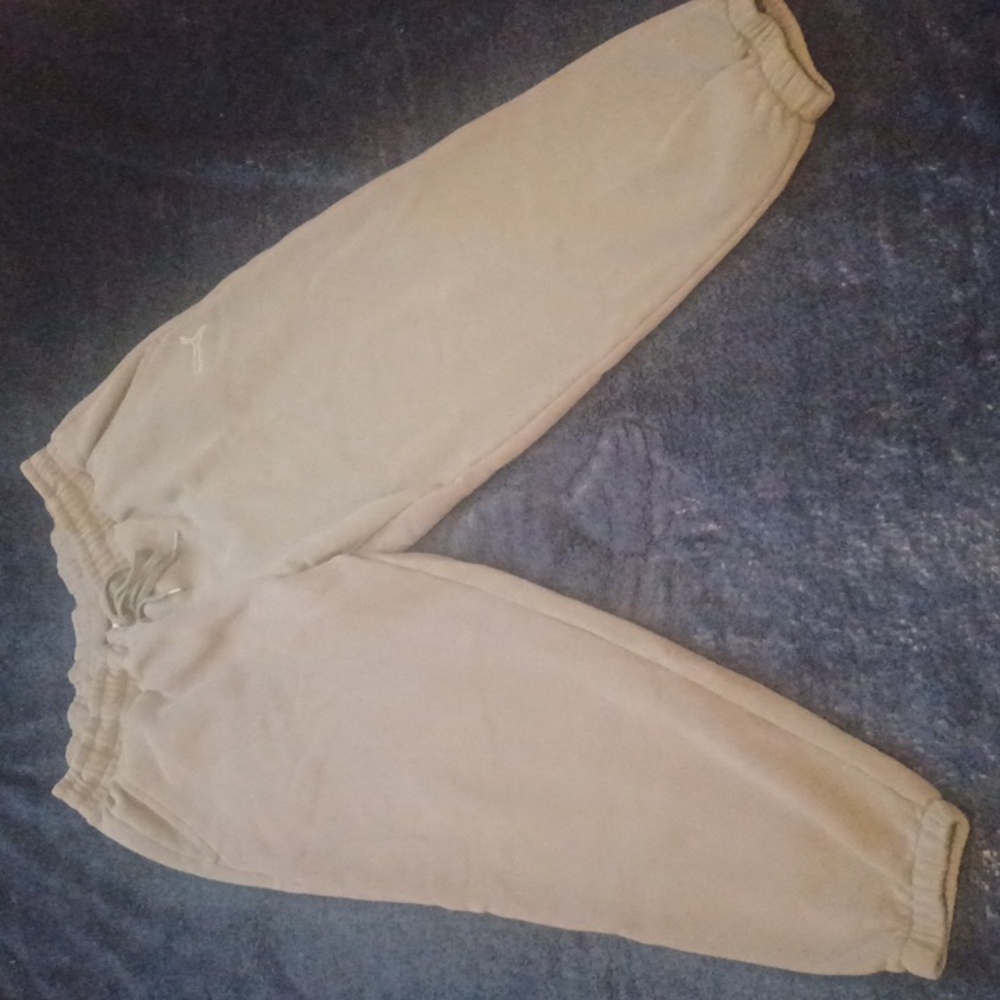 Puma Womens Lite Green Sweatpants